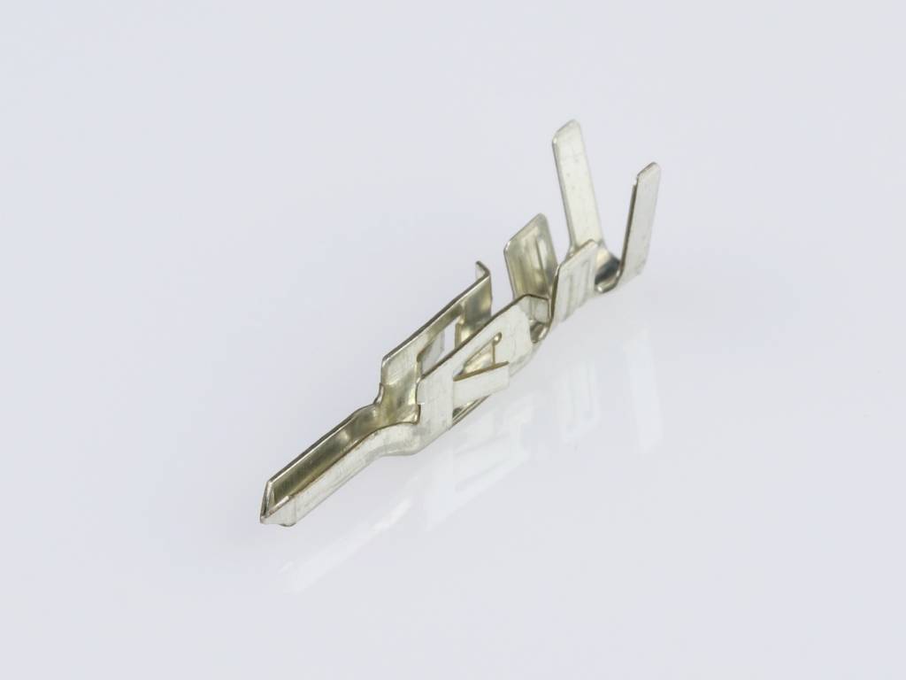 MOLEX 39000049 100 pcs Mini-Fit Male Crimp Terminal, Tin (Sn) over Plated Brass Contact, 22-28