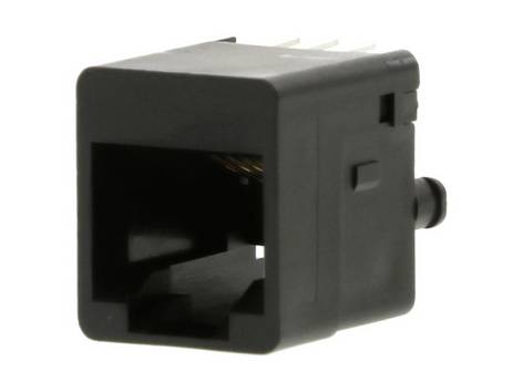 Molex Molex MOL DataCom & Specialty Cat 3 Mod Jack/Plug 424106170 Buchse    Schwarz 1 St.
