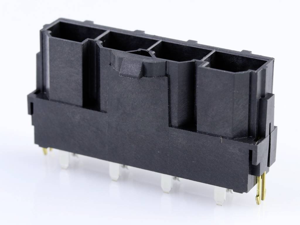 MOLEX 428194213 10.00mm Pitch Mini-Fit Sr. Header, Single Row, Vertical, 1.57mm PCB Thickness,