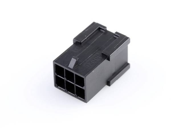 Molex Buchsengehäuse-Kabel Polzahl Gesamt 6 Rastermaß: 3 mm 430200601 1 St. Bag
