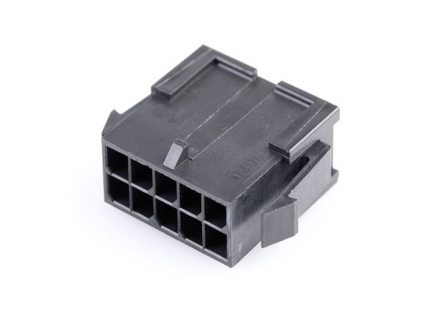 Molex Buchsengehäuse-Kabel  Polzahl Gesamt 10 Rastermaß: 3 mm 430201000 1 St. Bag