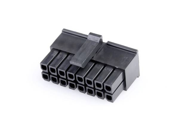 Molex Buchsengehäuse-Kabel  Polzahl Gesamt 16 Rastermaß: 3 mm 430251600 1 St. Bag