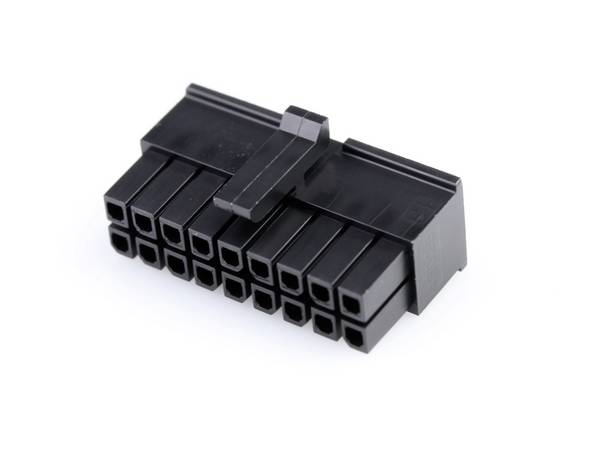 Molex Buchsengehäuse-Kabel Polzahl Gesamt 18 Rastermaß: 3 mm 430251800 1 St. Bag