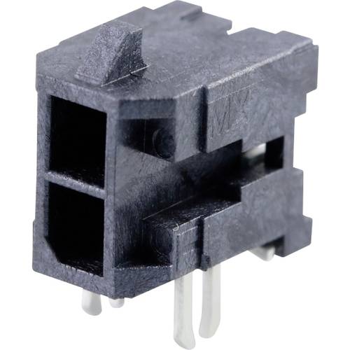 Thumbnail - Molex Einbau-Stiftleiste (Standard) Polzahl Gesamt 2 Rastermaß: 3 mm 430450206 1 St. Tape on Full reel