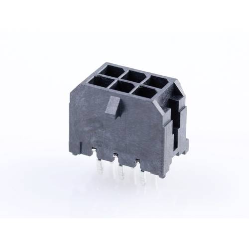 Molex Einbau-Stiftleiste (Standard) Polzahl Gesamt 6 Rastermaß: 3 mm 430450612 1 St. Tray