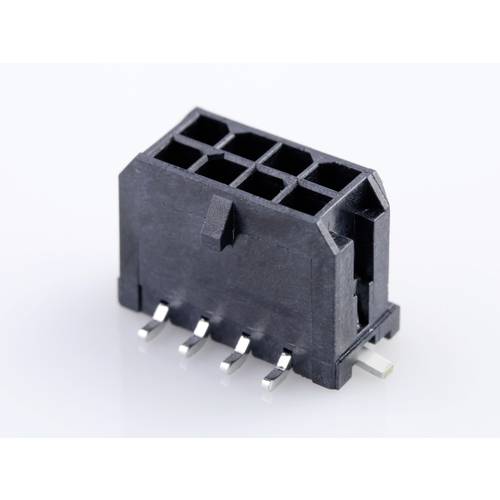 Thumbnail - Molex Einbau-Stiftleiste (Standard) Polzahl Gesamt 8 Rastermaß: 3 mm 430450818-200 200 St. Tape on Full reel