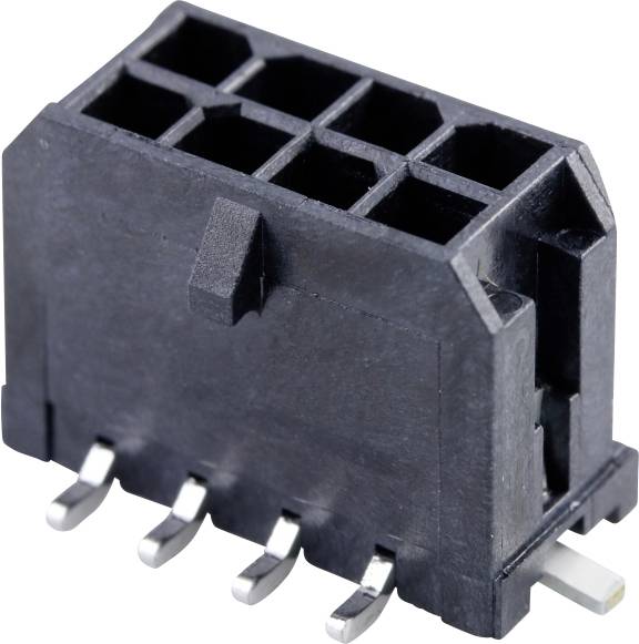 Molex Einbau-Stiftleiste (Standard) Polzahl Gesamt 8 Rastermaß: 3 mm 430450820 1 St. Tape on Full reel