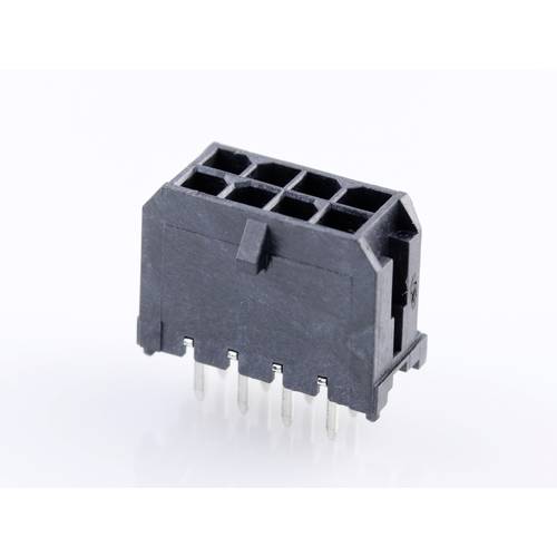 Thumbnail - Molex Einbau-Stiftleiste (Standard) Polzahl Gesamt 8 Rastermaß: 3 mm 430450828 1 St. Tray