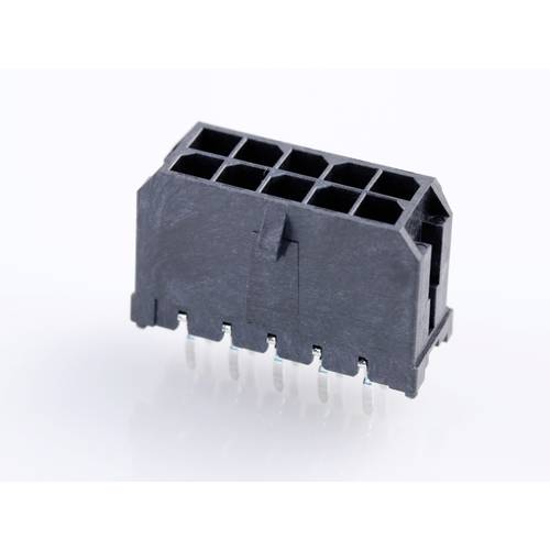 Molex Einbau-Stiftleiste (Standard) Polzahl Gesamt 10 Rastermaß: 3 mm 430451013 1 St. Tray