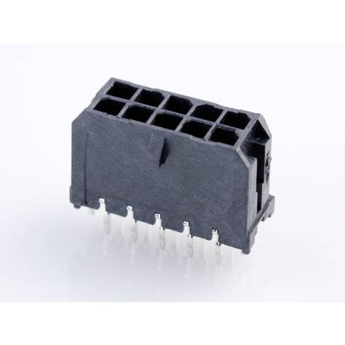Thumbnail - Molex Einbau-Stiftleiste (Standard) Polzahl Gesamt 10 Rastermaß: 3 mm 430451026 1 St. Tray