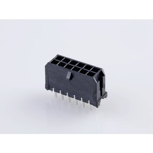 Thumbnail - Molex Einbau-Stiftleiste (Standard) Polzahl Gesamt 12 Rastermaß: 3 mm 430451224 1 St. Tray