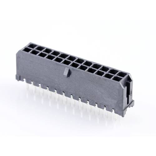 Molex Einbau-Stiftleiste (Standard) Polzahl Gesamt 24 Rastermaß: 3 mm 430452428 1 St. Tray