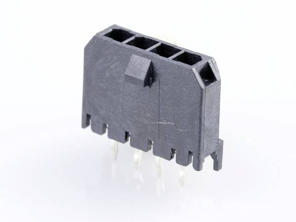 Molex Einbau-Stiftleiste (Standard) Polzahl Gesamt 4 Rastermaß: 3 mm 436500415 1 St. Tray