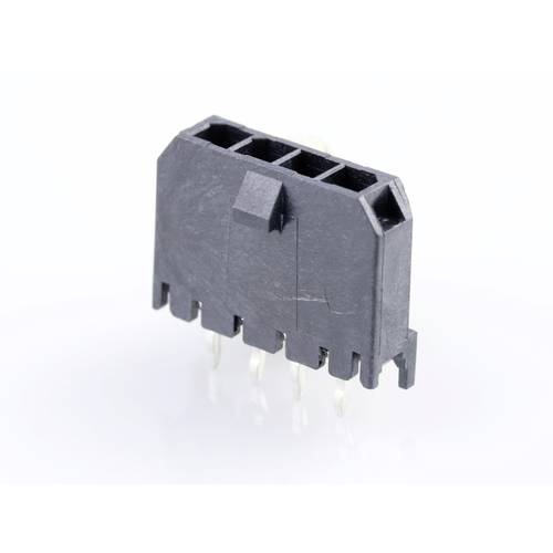 Molex Einbau-Stiftleiste (Standard) Polzahl Gesamt 4 Rastermaß: 3 mm 436500417 1 St. Tray