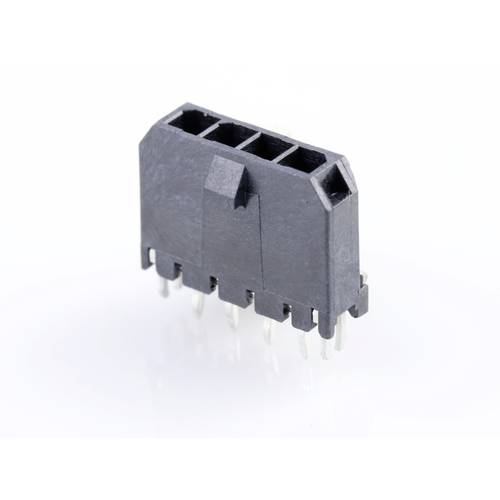 Molex Einbau-Stiftleiste (Standard) Polzahl Gesamt 4 Rastermaß: 3 mm 436500419 1 St. Tray