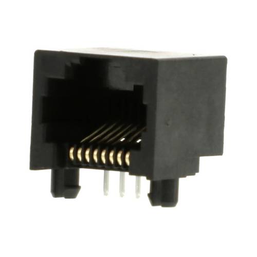 Molex Molex MOL DataCom & Specialty Cat 3 Mod Jack/Plug 438600001 Buchse Schwarz 1 St.