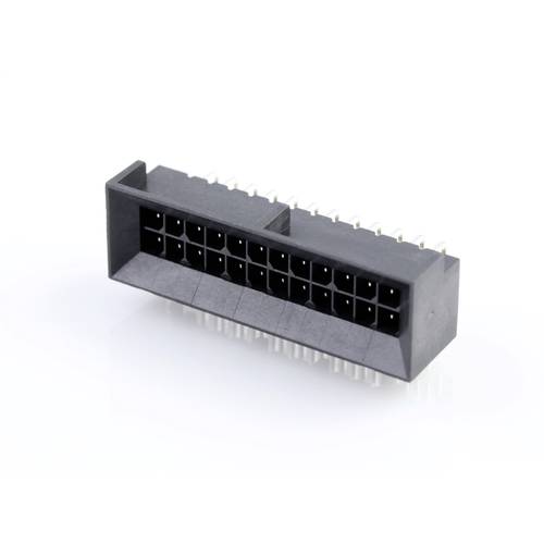 Molex Einbau-Stiftleiste (Standard) Polzahl Gesamt 24 Rastermaß: 3 mm 444282401 1 St. Tray
