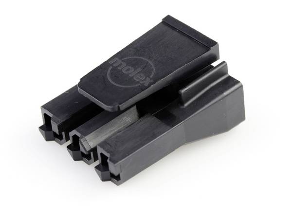 Molex Buchsengehäuse-Kabel  Polzahl Gesamt 3 Rastermaß: 7.5 mm 444412003 1 St. Bag