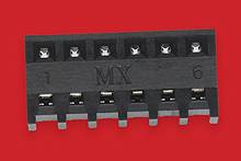 MOLEX 448120006 KK 254 PC Board Connector, Low Profile, 5.08µm Tin (Sn), 6 Circuits