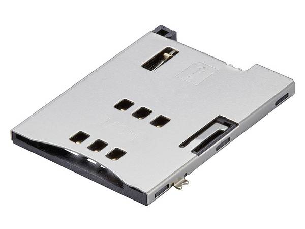 Molex SIM-Karten-Slot  Polzahl Gesamt 6 Rastermaß: 2.54 mm 475530001 1 St. Tape on Full reel