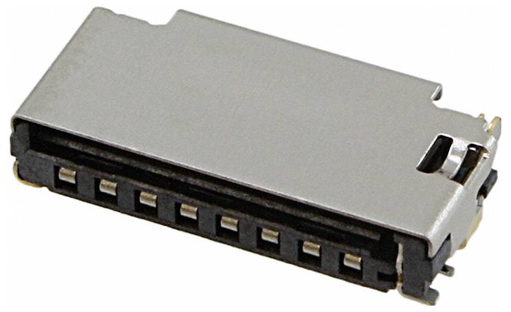 Molex Buchsengehäuse-Kabel Polzahl Gesamt 8 Rastermaß: 1.1 mm 475710001-4500 4500 St. Tape on Full reel