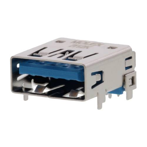 Thumbnail - Universal Serial Bus Buchse MOL Micro Solutions Rechtwinklig 483930003 Molex Inhalt: 1 St.