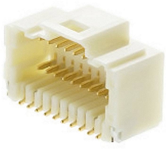 MOLEX 5015713007 800 pcs 1.00mm Pitch, Pico-Clasp PCB Header, Dual Row, Right-Angle, Surface Mo