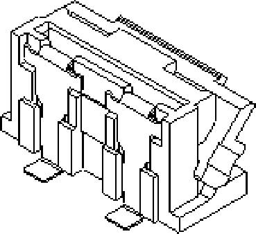 Molex 5022313300 FFC/FPC-aansluiting Totaal aantal polen: 33 Rastermaat: 0.5 mm Inhoud: 1 stuk(s) Tape on Full reel
