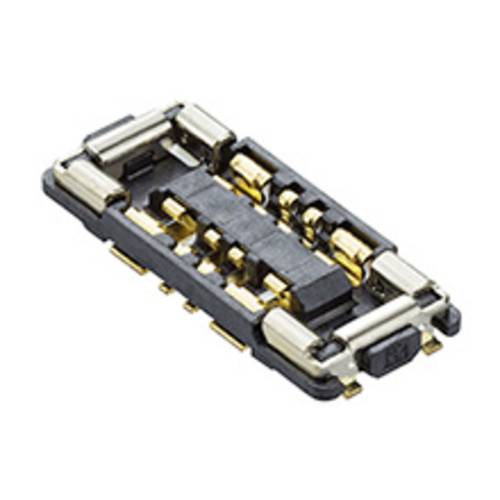 Molex Mezzanine-Steckverbinder Polzahl Gesamt 8 Rastermaß: 0.4 mm 505473-0810 1 St. Tape on Mini reel