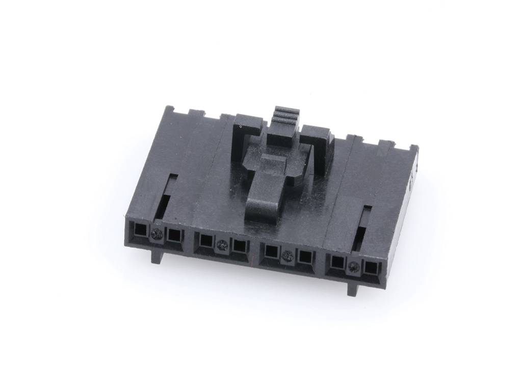 MOLEX 50579408 SL Crimp Housing, Single Row, Version G, Positive Latch, 8 Circuits, Black