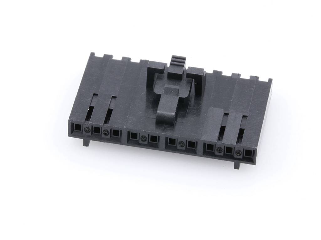 MOLEX 50579410 SL Crimp Housing, Single Row, Version G, Positive Latch, 10 Circuits, Black