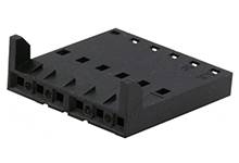 MOLEX 50579502 SL Crimp Housing, Single Row, Version H, Polarized Friction Lock, 2 Circuits, Bl