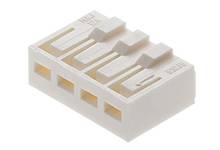 MOLEX 510350300 2.50mm Pitch, Board-In Crimp Housing, Single Row, 3 Circuits, Natural