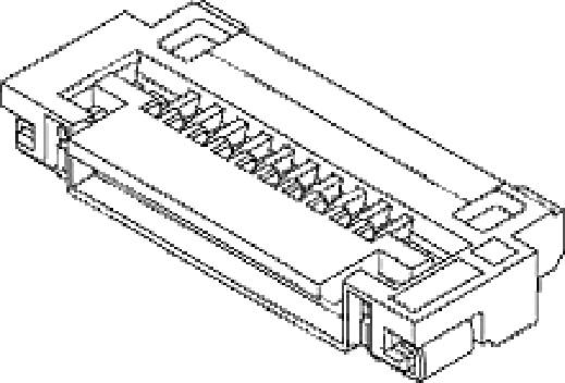 MOLEX 512960894 3000 pcs 0.50mm Pitch Easy-On FFC/FPC Connector, 1.30mm Height, Right-Angle, Su