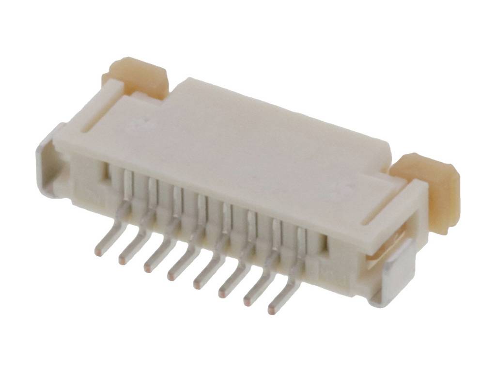 MOLEX FFC/FPC-Anschluss Polzahl Gesamt 8 Rastermaß: 1 mm 522070833-1000 1000 St. Tape on Full r