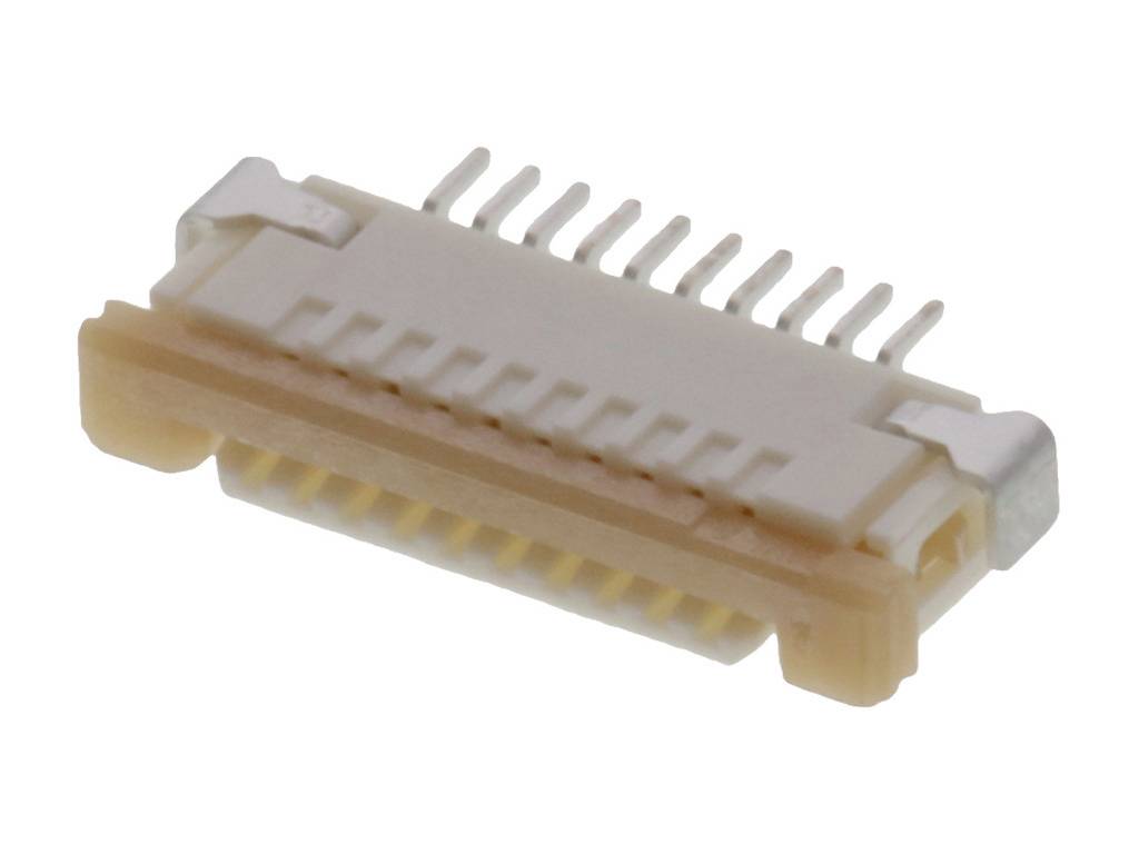 MOLEX FFC/FPC-Anschluss Polzahl Gesamt 10 Rastermaß: 1 mm 522071033-1000 1000 St. Tape on Full