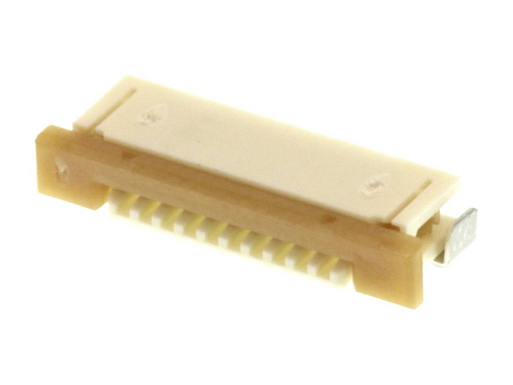 MOLEX FFC/FPC-Anschluss Polzahl Gesamt 10 Rastermaß: 1 mm 522711079-1000 1000 St. Tape on Full