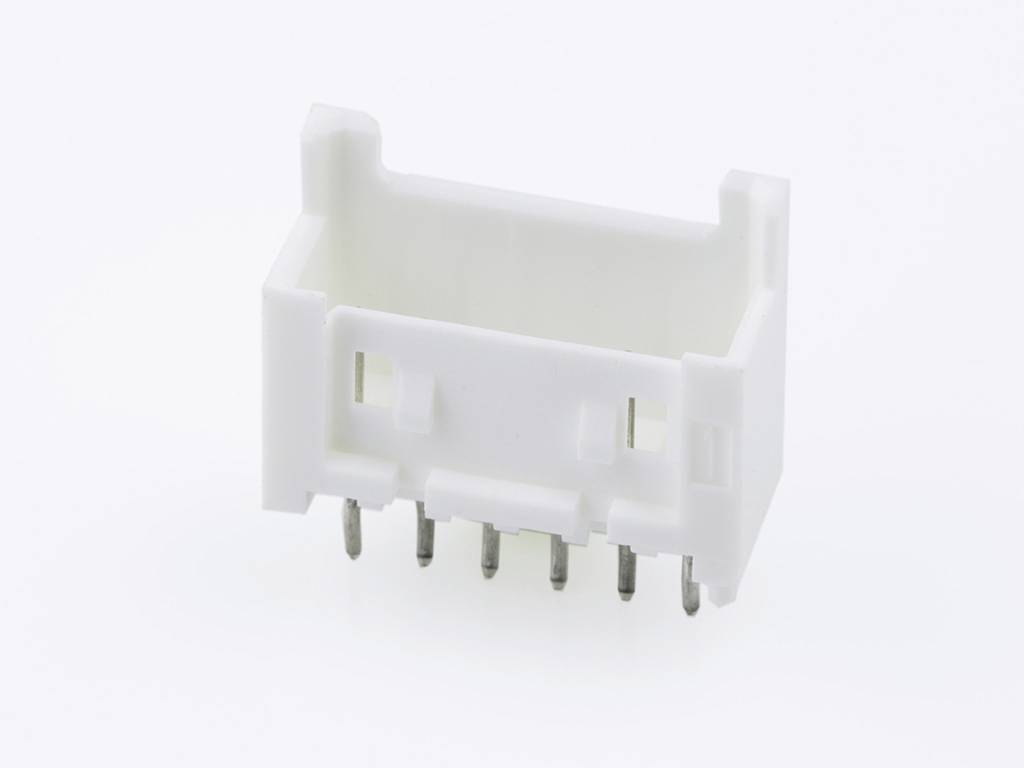 MOLEX 533750610 2.50mm Pitch, Mini-Lock PCB Header, Single Row, Vertical, Through Hole with Kin