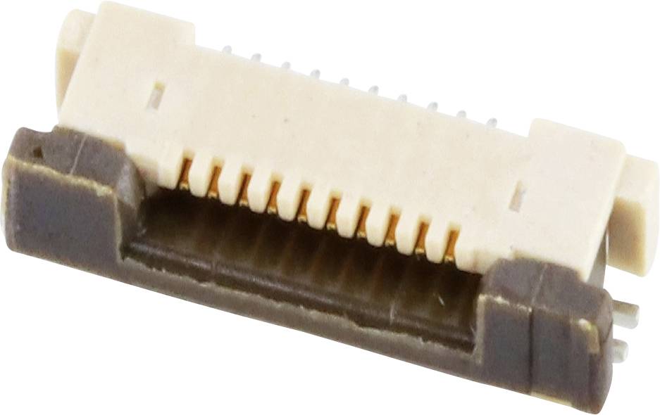 MOLEX 545501071 3000 pcs 0.50mm Pitch Easy-On FFC/FPC Connector, 1.20mm Height, Right-Angle, Su