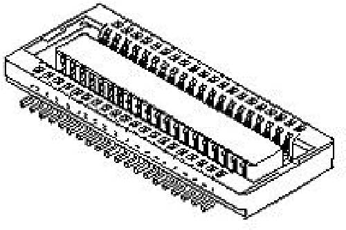 MOLEX 547220164 3000 pcs 0.50mm Pitch SlimStack Receptacle, Surface Mount, Dual Row, Vertical,