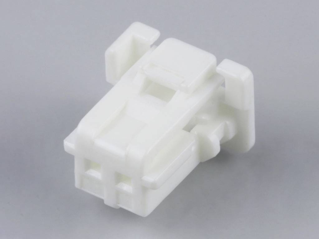 MOLEX 5601230200 DuraClik ISL Wire-to-Board Receptacle Housing, Single Row, White, 2 Circuits