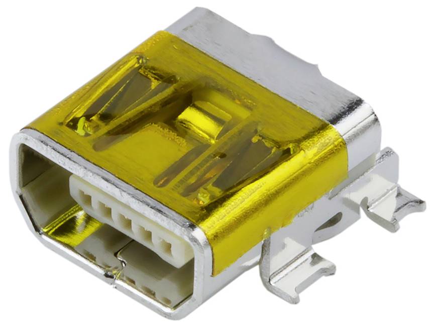 USB On the GO Buchse Molex MOL Micro Solutions Rechtwinklig 678038020-500 Molex Inhalt: 500 St. Buchse Molex MOL Micro S...