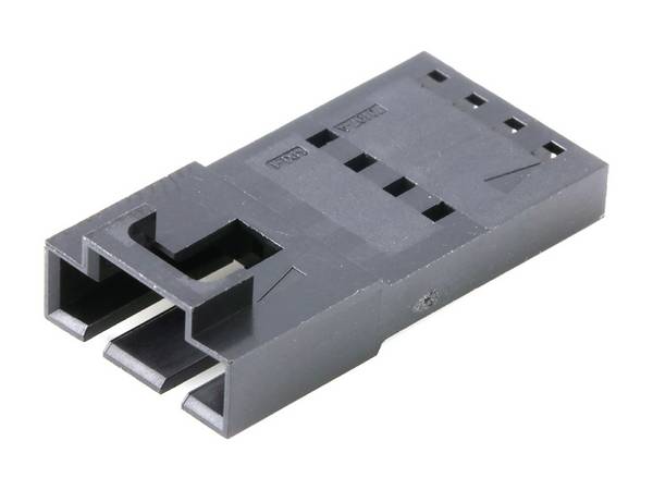Molex Buchsengehäuse-Kabel Polzahl Gesamt 4 Rastermaß: 2.54 mm 701070003 1 St. Bag