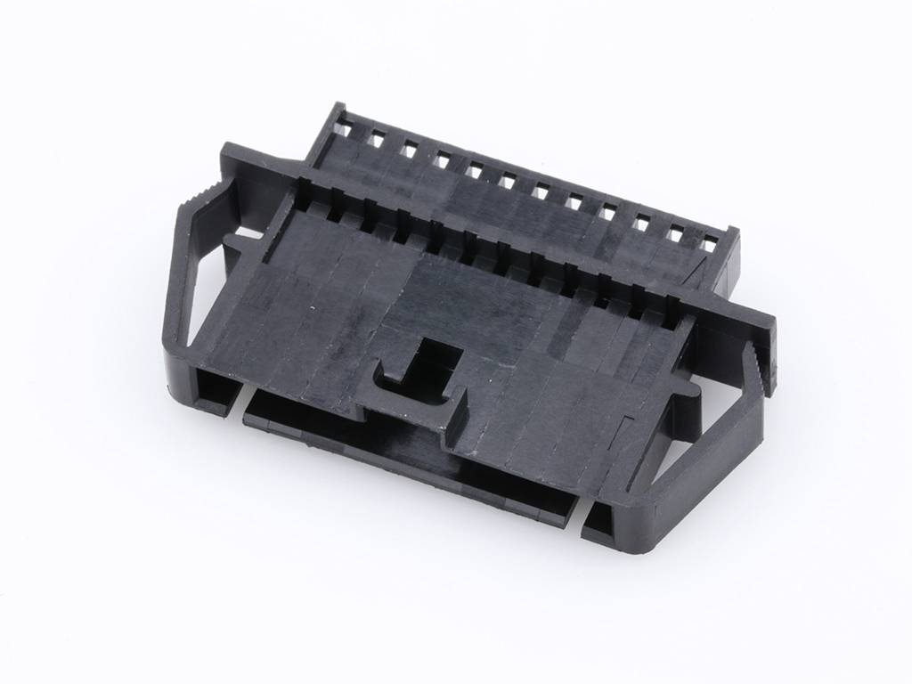 MOLEX 701070046 SL Wire-to-Wire Panel Mount Crimp Housing, Single Row, Version B, with Mounting