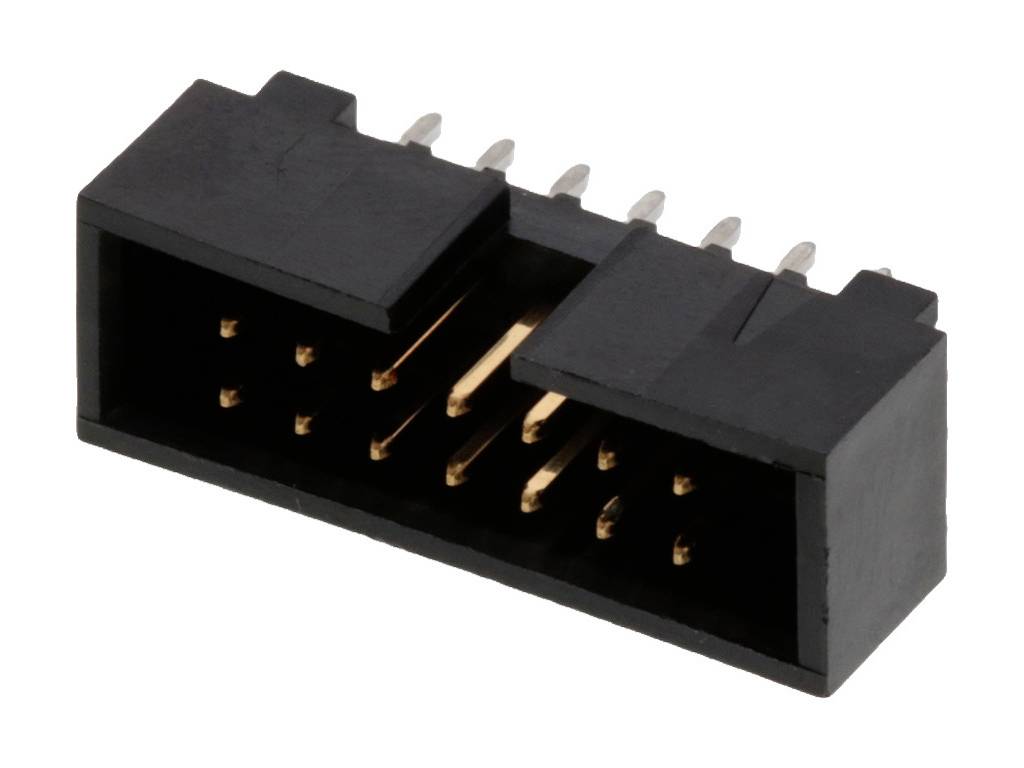 Molex 702461404 Stiftleiste Rastermaß: 2.54 mm Polzahl Gesamt: 14 Anzahl Reihen: 2 1 St. Tray