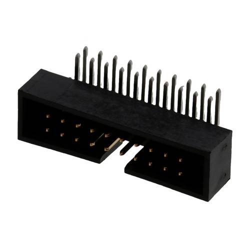 Molex 702472051 Stiftleiste Rastermaß: 2.54 mm Polzahl Gesamt: 20 Anzahl Reihen: 2 1 St. Tray