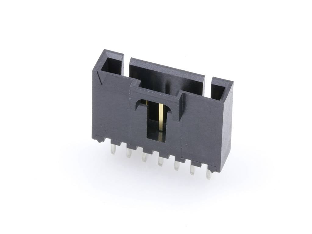 MOLEX 705430006 2.54mm Pitch SL Header, Single Row, Vertical, 3.05mm Pocket, Shrouded, 7 Circui