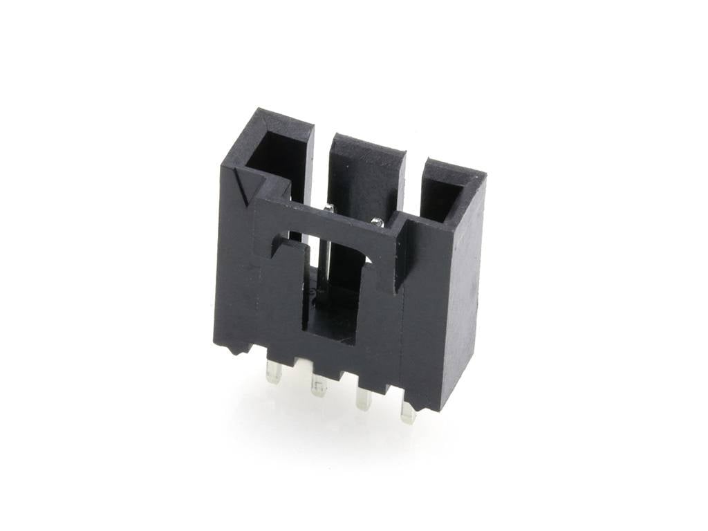 MOLEX 705430038 2.54mm Pitch SL Header, Single Row, Vertical, 3.05mm Pocket, Shrouded, 4 Circui