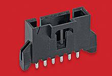 MOLEX 705450008 2.54mm Pitch SL Header, Single Row 3.05mm Pocket Vertical, Shrouded, with Press