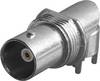 Molex 73171 Female Koaxialsteckverbinder BNC-Steckverbinder, Durchsteckmontage, , 50Ω mit Trennwand, Rechtwinklig